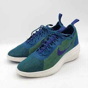 Nike Lunarelite Sky HI JCRD 654169-400 Blue green women's size 8 rare